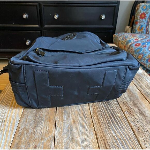 TORY BURCH Ella BLACK Nylon Backpack - Picture 4 of 8